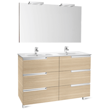 Mueble Pack Family roble 120cm Victoria-N Roca