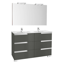 Mueble Pack Family gris 120cm Victoria-N Roca