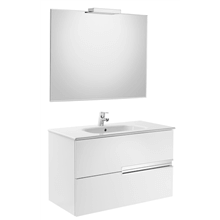 Mueble Pack blanco 90cm Victoria-N Roca