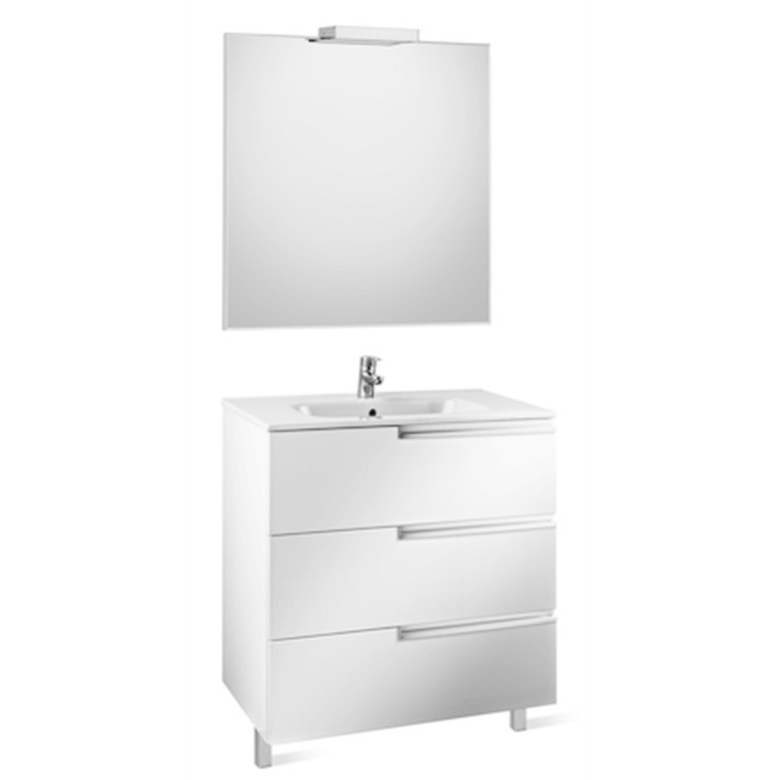 Mueble Pack Family blanco 90cm Victoria-N Roca