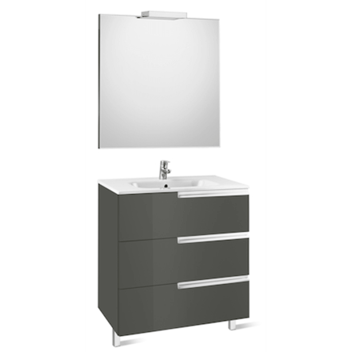 Mueble Pack Family gris 90cm Victoria-N Roca