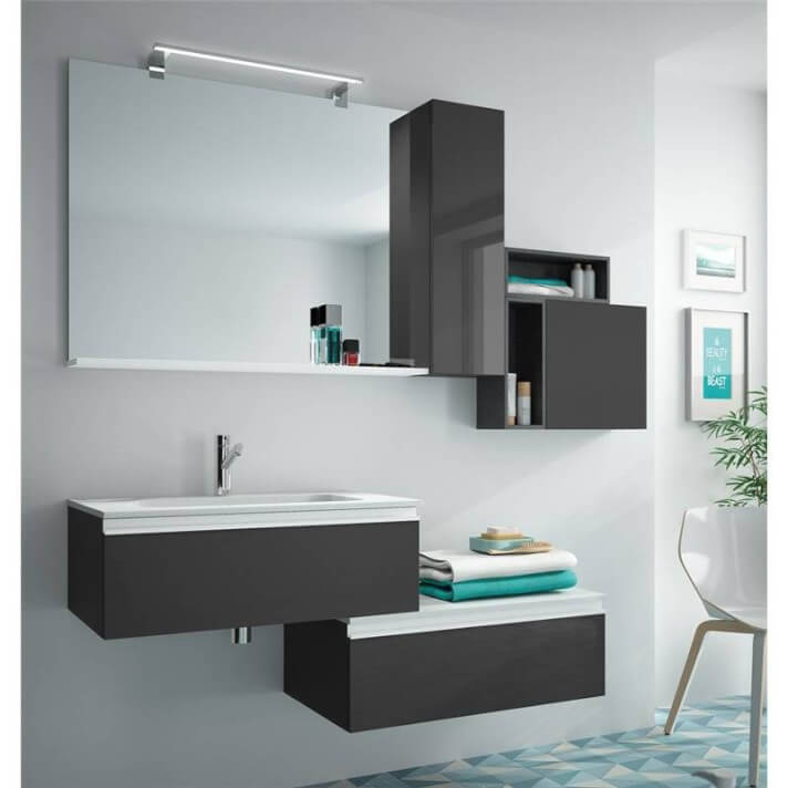 Mueble + Coqueta 140cm SPIRIT SALGAR