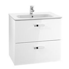 Mueble 2 cajones blanco 70cm Victoria Basic Roca
