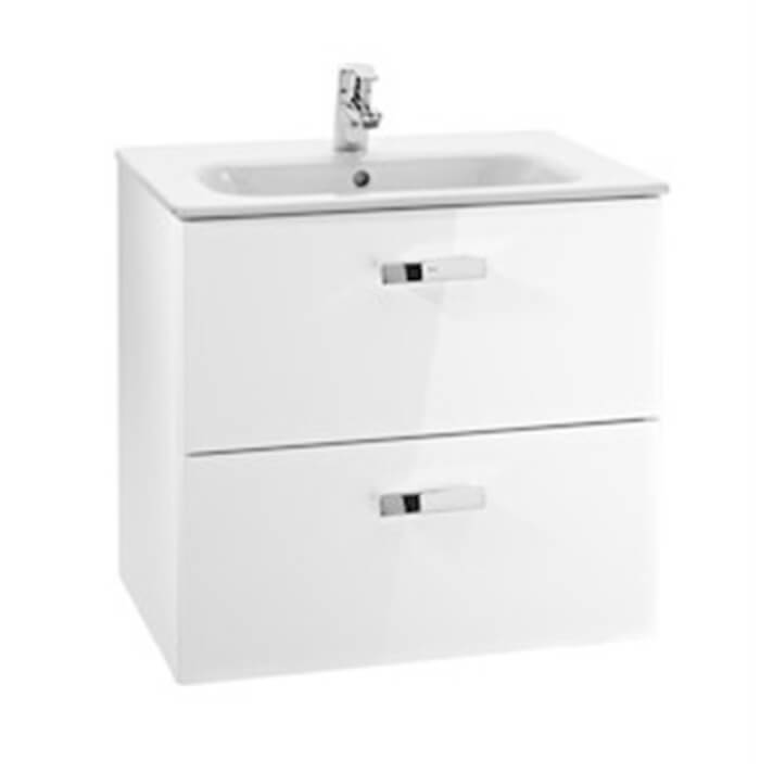 Mueble 2 cajones blanco 60cm Victoria Basic Roca
