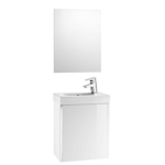 Mueble blanco con espejo Mini Roca
