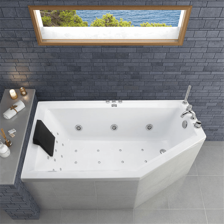 Ba&ntilde;era acr&iacute;lica 160cm Tiar&eacute; Oasis Star