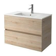 Mueble 61cm Natural 2 cajones SALGAR FUSSION LINE