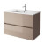 Mueble 71cm Taupe Brillo 2 cajones SALGAR FUSSION LINE