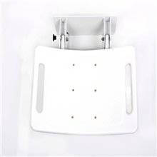 Asiento de ducha pleglable blanco Timblau