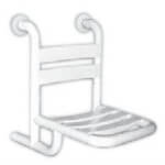 Asiento de ducha nylon fijo a pared Timblau