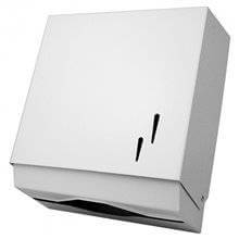 Dispensador papel secamanos blanco TIMBLAU