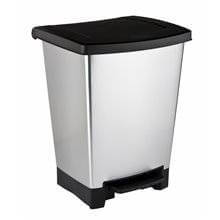 Papelera reciclaje termoplástico 25L Duo Timblau
