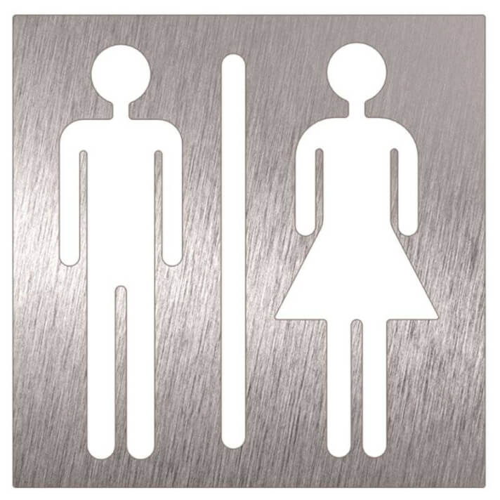 Se&ntilde;al unisex para ba&ntilde;os Timblau