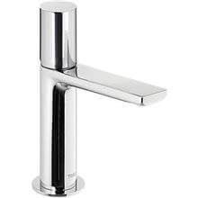 Grifo de lavabo Max-Tres caño cascada circular con volante