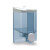 Dispensador de jabón transparente Timblau