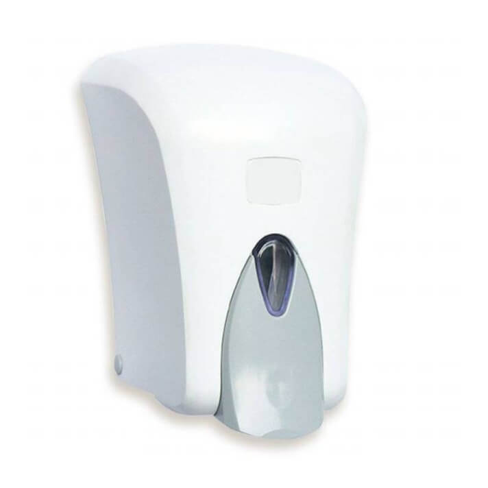 Dispensador de jab&oacute;n blanco Timblau