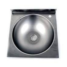 Lavabo acero inox de seno circular Timblau