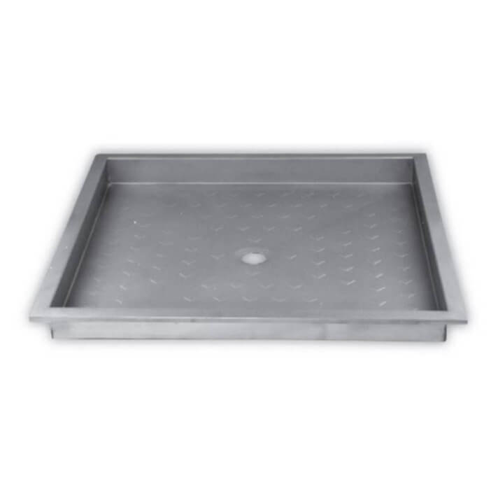 Plato de acero inoxidable 80 Timblau