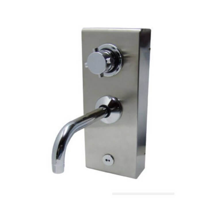 Grifo mezclador electr&oacute;nico bater&iacute;a Timblau