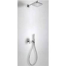 Kit de ducha monomando empotrado Loft-Tres