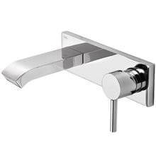 Grifo de pared para lavabo Alplus caño cascada