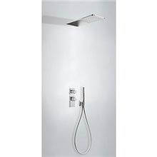 Kit de ducha termostático empotrado ECO Tres INOX