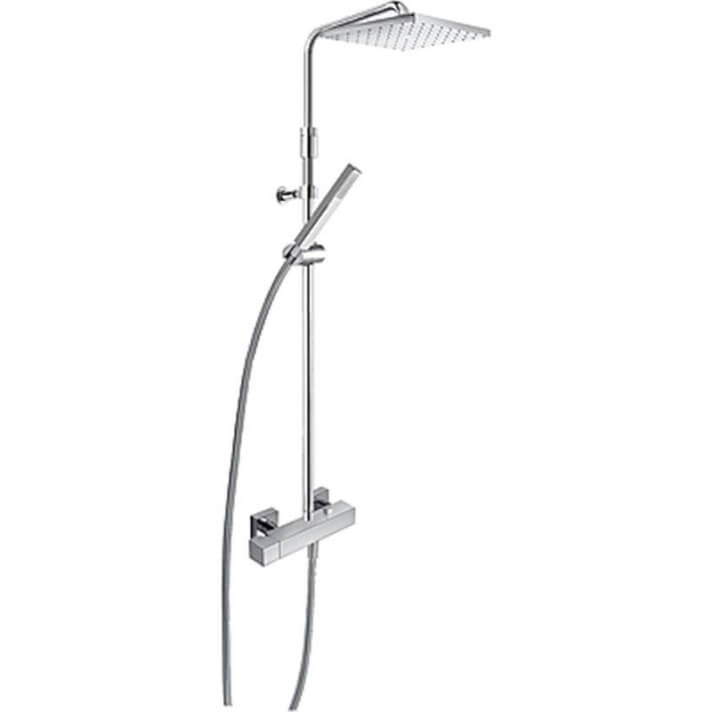 Conjunto de ducha CUADRO Tres anticalc&aacute;rea