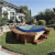 Spa K2O Malibú con panelado de madera