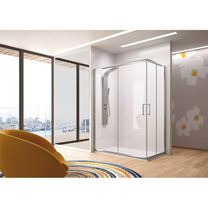 Mampara angular 2 puertas correderas Bel-la BL607 Kassandra