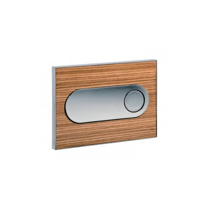 Placa en cromo zebrano MOON