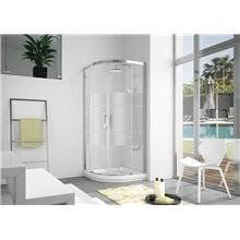 Mampara semicircular puertas correderas decorado Clio CU130 Kassandra