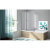Mampara bañera panel fijo + puerta abatible TR563 Kassandra