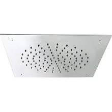 Rociador ducha empotrado a techo INOX cuadrado 20 l/m TRES