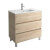 Mueble 61cm Natural 3 cajones SALGAR FUSSION LINE
