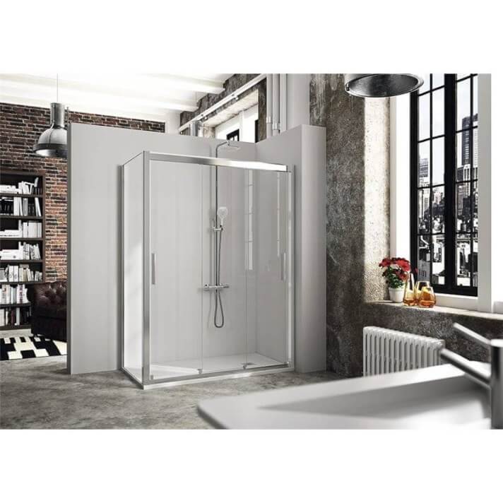 Mampara angular 3 puertas correderas CT101 Kassandra