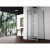 Mampara angular puerta plegable y fijo BO307 Kassandra