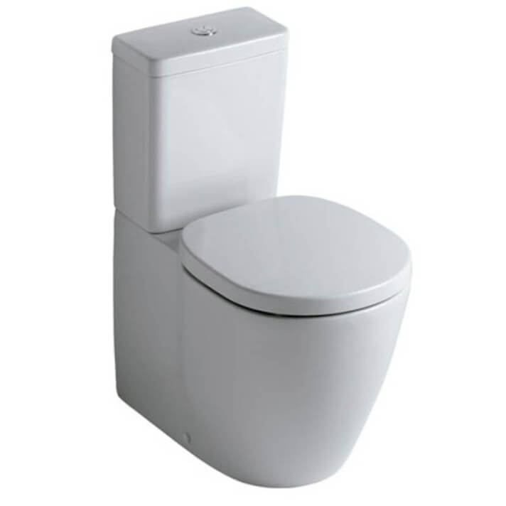 Inodoro compacto completo CONNECT C&uacute;bico Ideal Standard