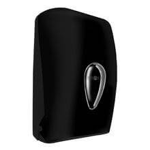 Dispensador de papel ABS negro NOFER