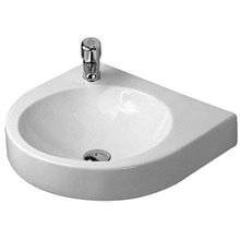 Lavabo mural semicircular Architec 57 Duravit
