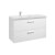 Mueble 110cm dos cajones blanco Prisma Roca