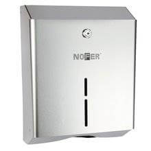 Dispensador de papel toalla de acero brillo NOFER