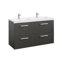 Mueble 120cm cuatro cajones gris Prisma Roca