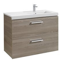 Mueble 90cm dos cajones fresno Prisma Roca