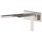 Grifería mural acero 24,5 cm SLIM-TRES