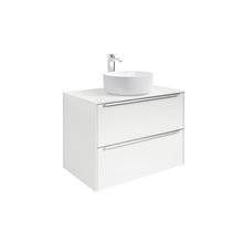 Mueble 80cm blanco Inspira Round Roca