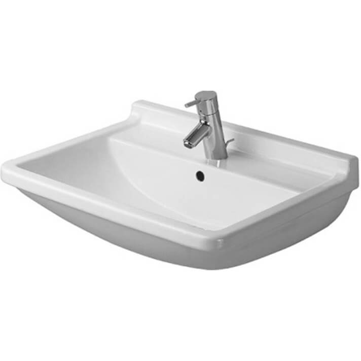 Lavabo mural 55 Starck 3 DURAVIT