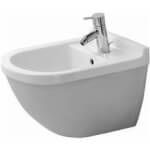 Bidé suspendido con Durafix Starck 3 Duravit