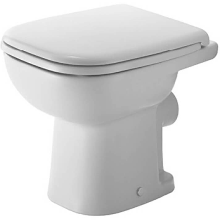 Inodoro a suelo D-Code DURAVIT
