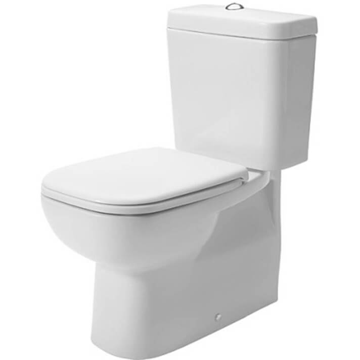 Inodoro completo dual D-Code DURAVIT