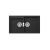 Fregadero negro dos cubetas Oslo QUARZEX® Roca